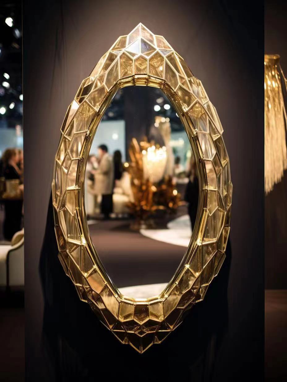 Crystal mirror