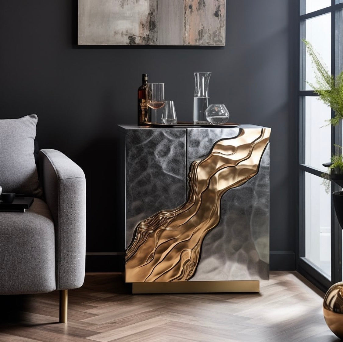 Rock side cabinet