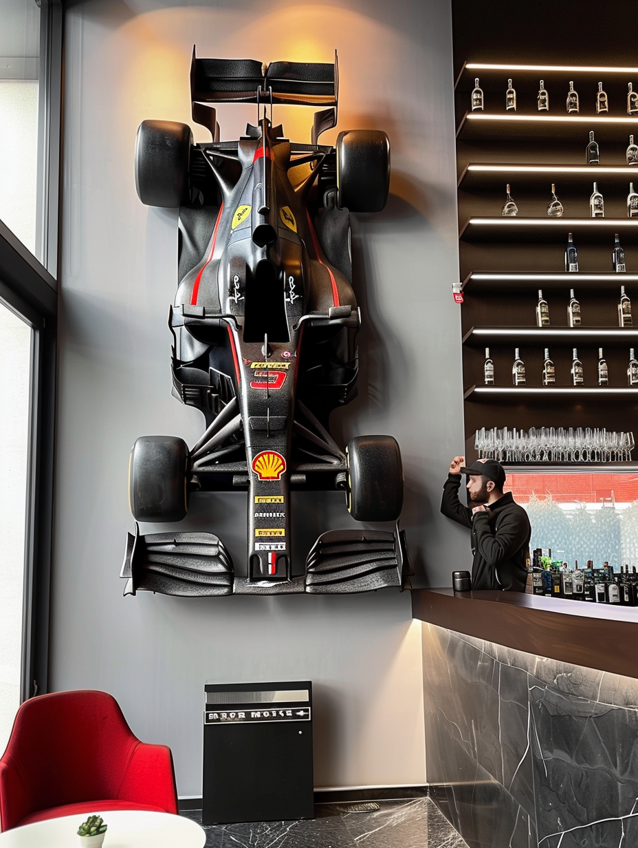 F1 Race Wall Decoration2