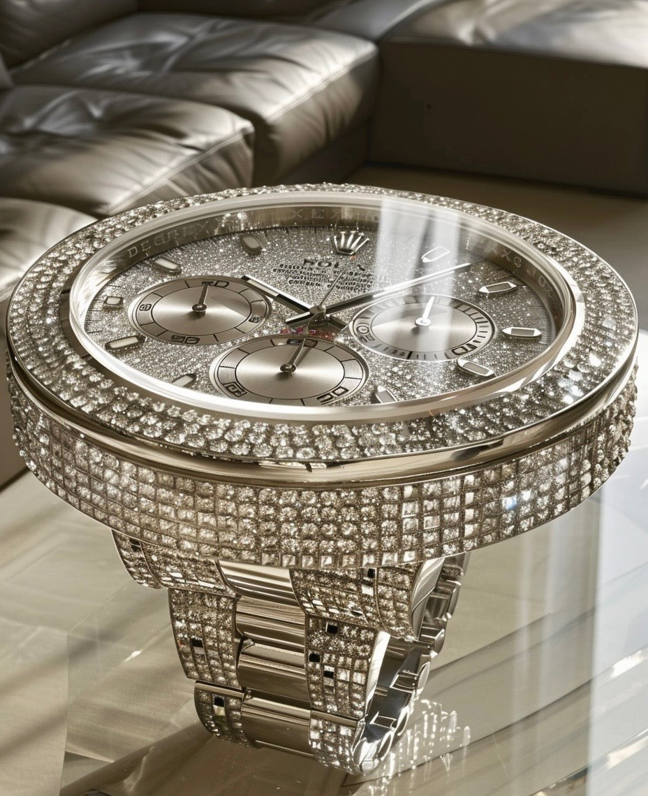 Daytona Crystal Watch Table