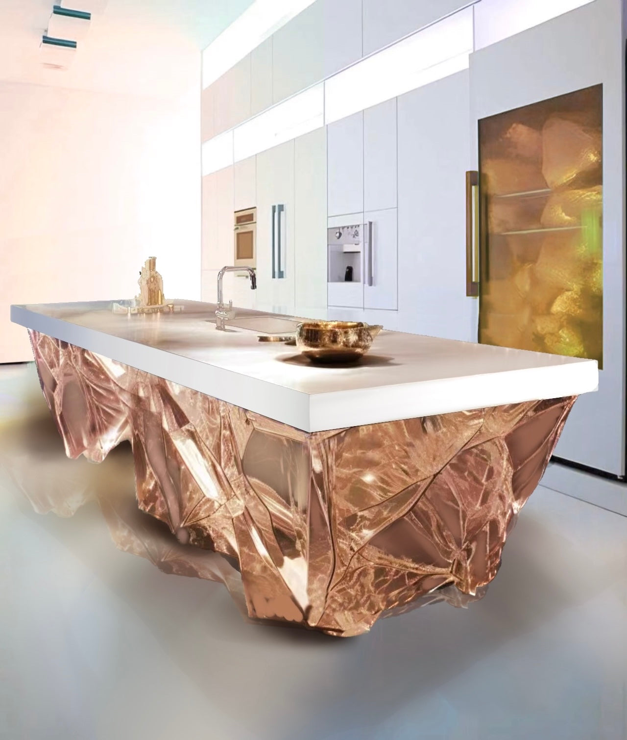 Crystal clean table
