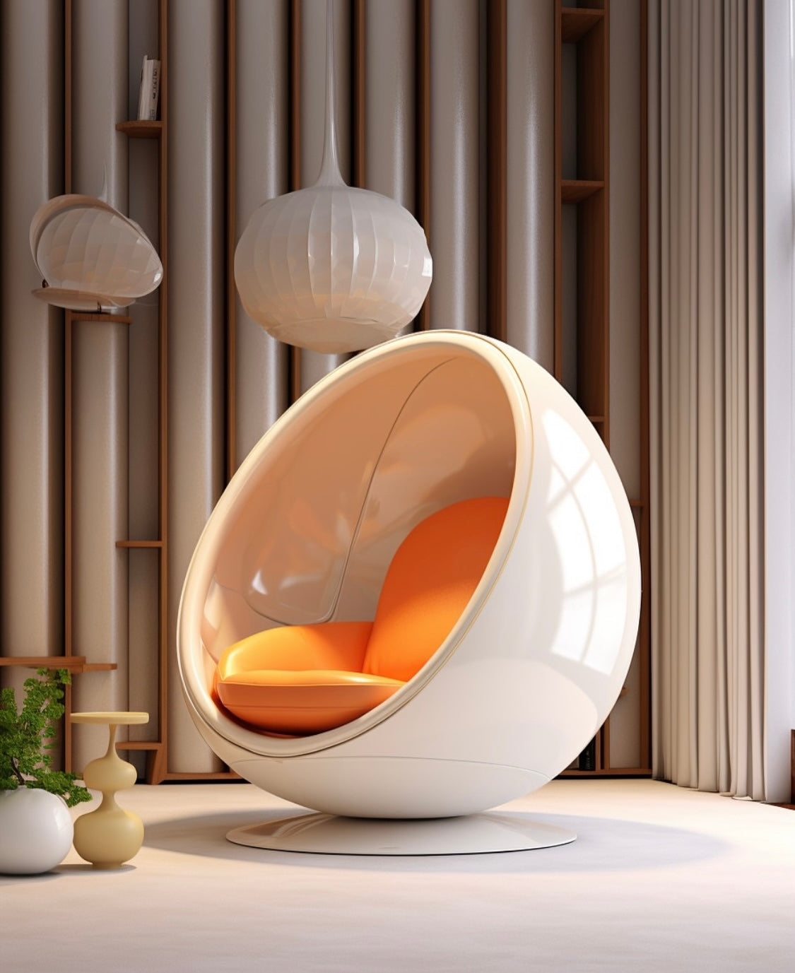 A egg sofa