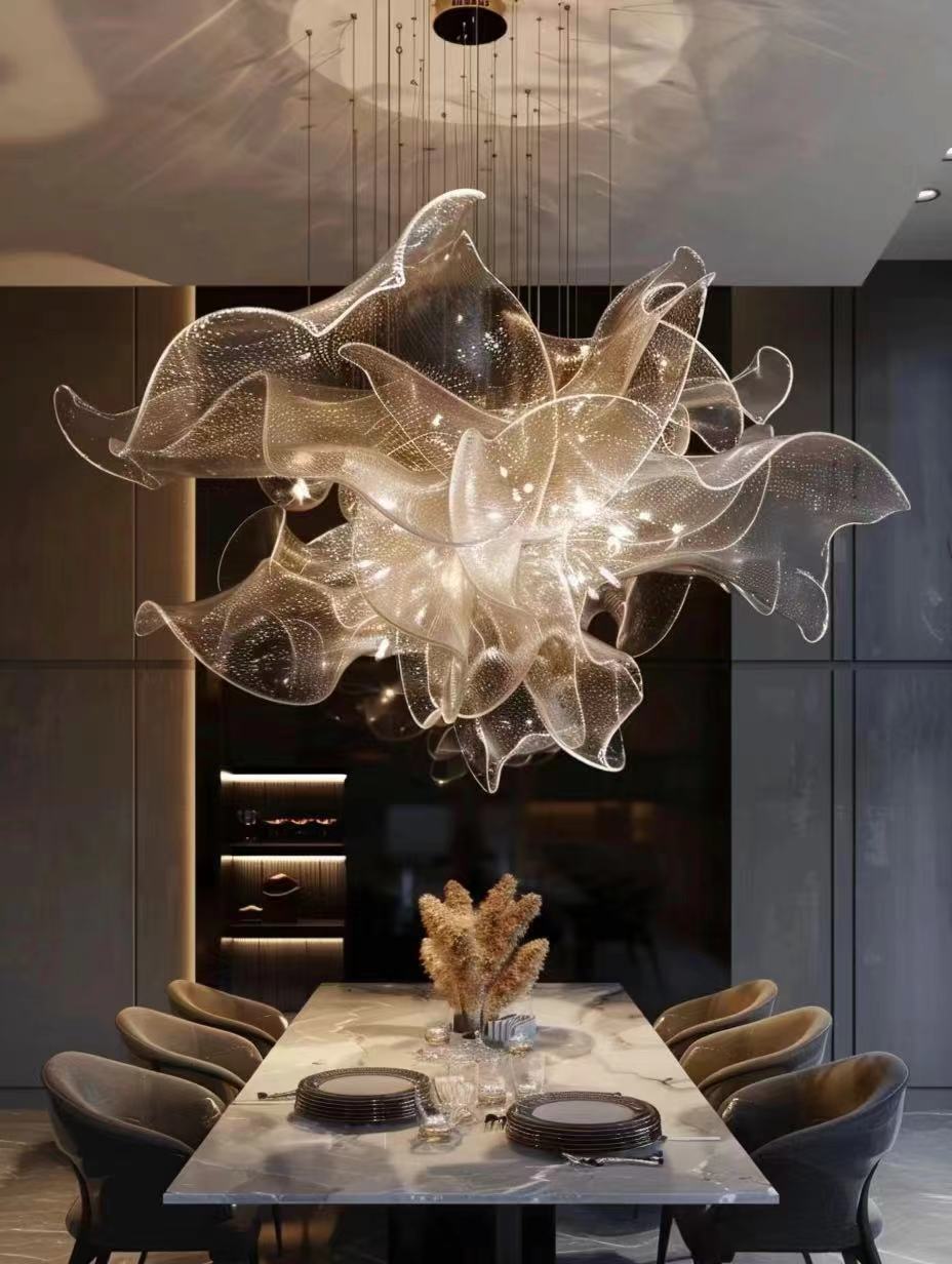 Crystal chandelier