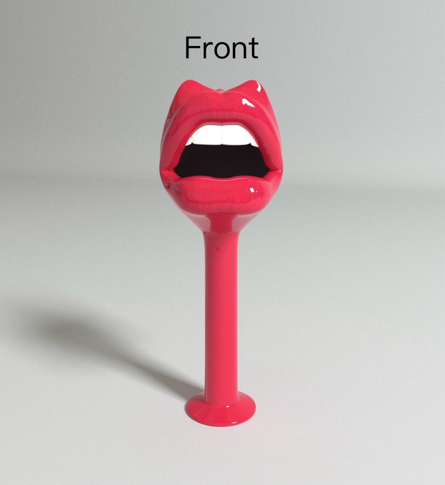 Monroe lips lamp