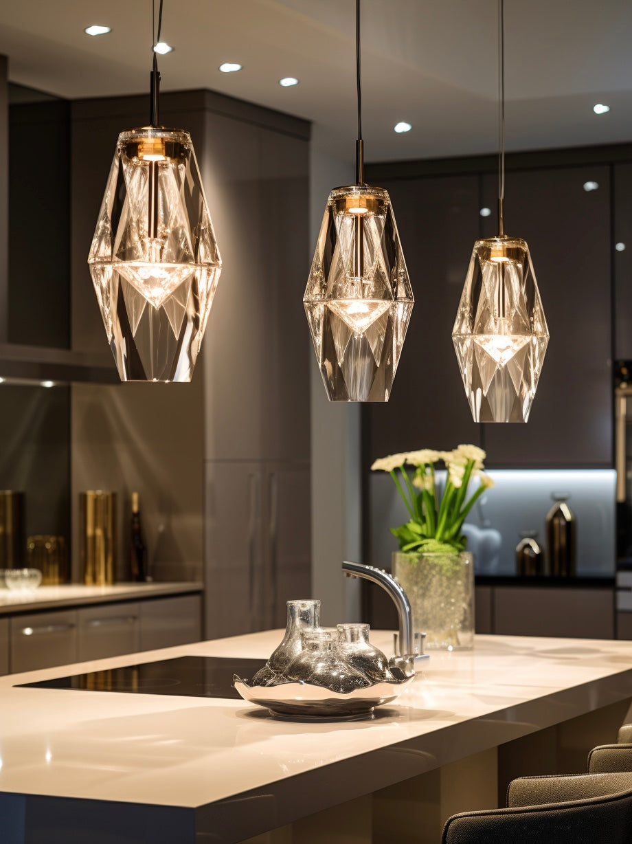Diamond chandelier