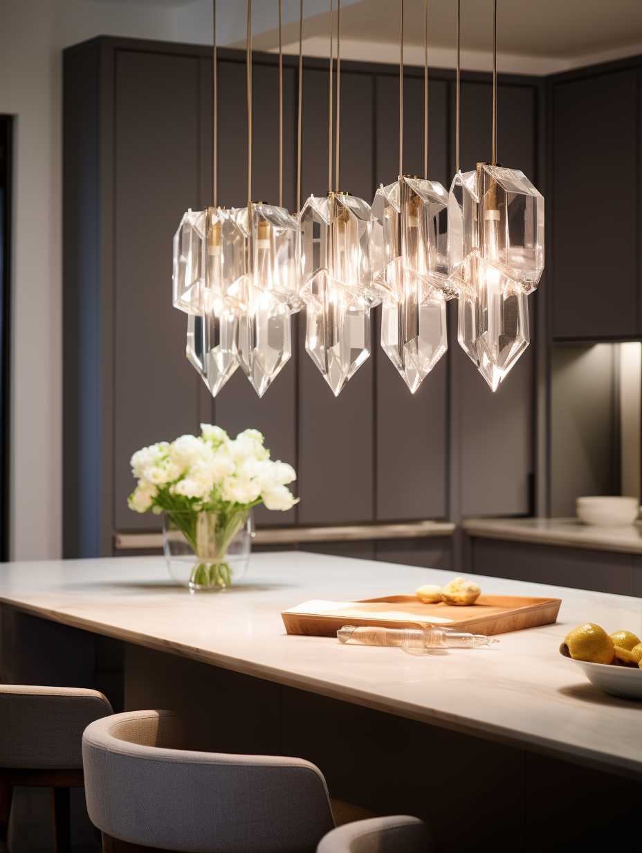 Diamond chandelier