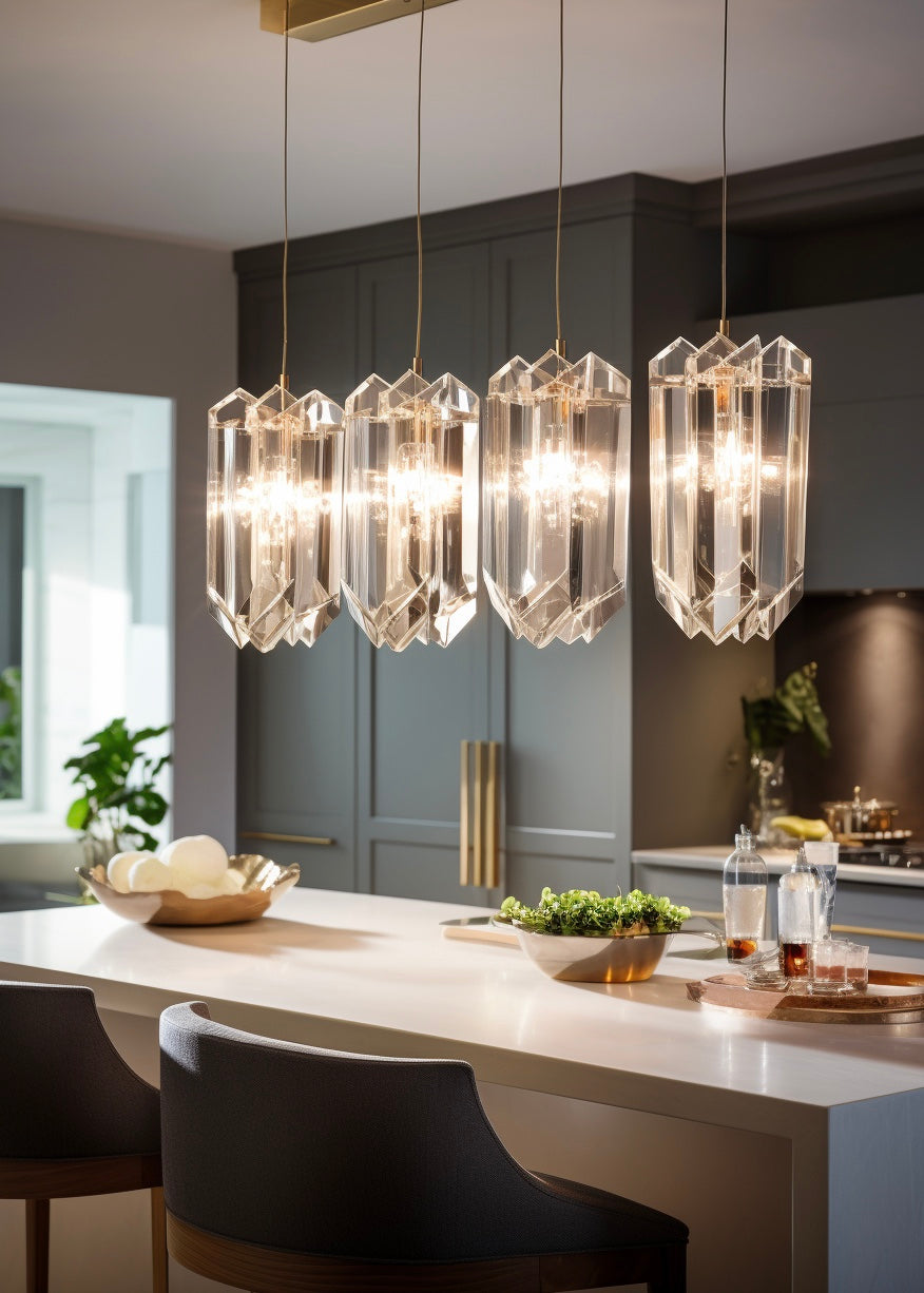 Diamond chandelier
