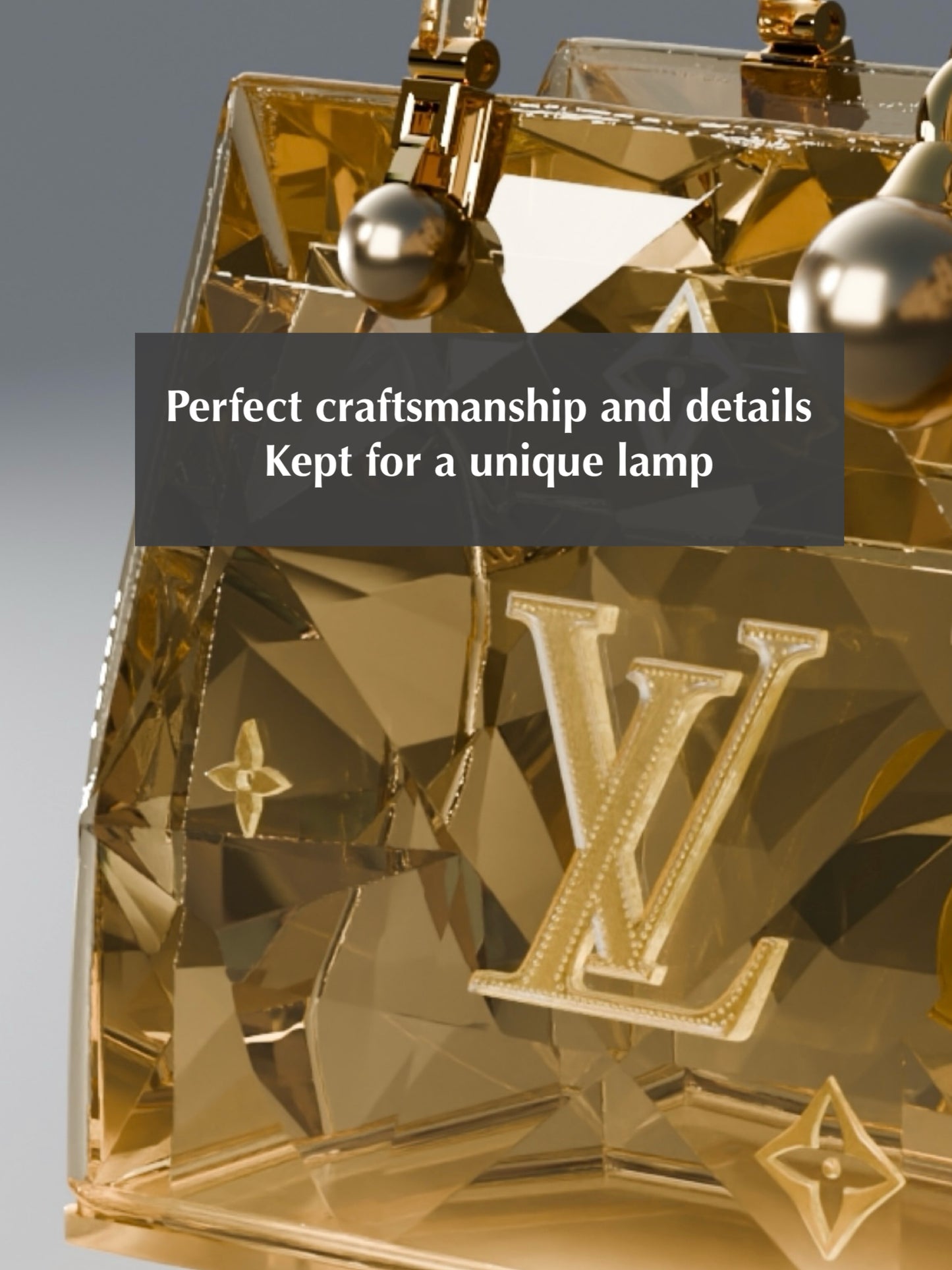LV Handbag lamp