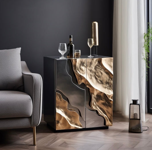 Rock side cabinet