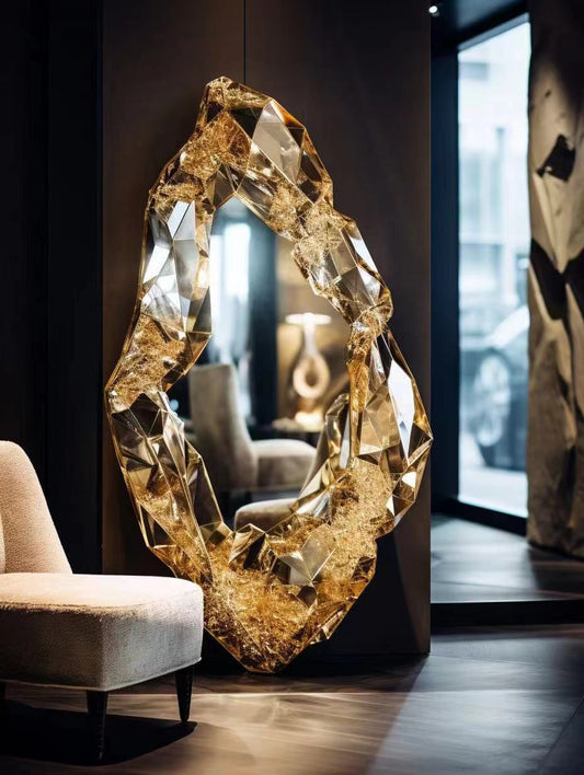 Crystal mirror