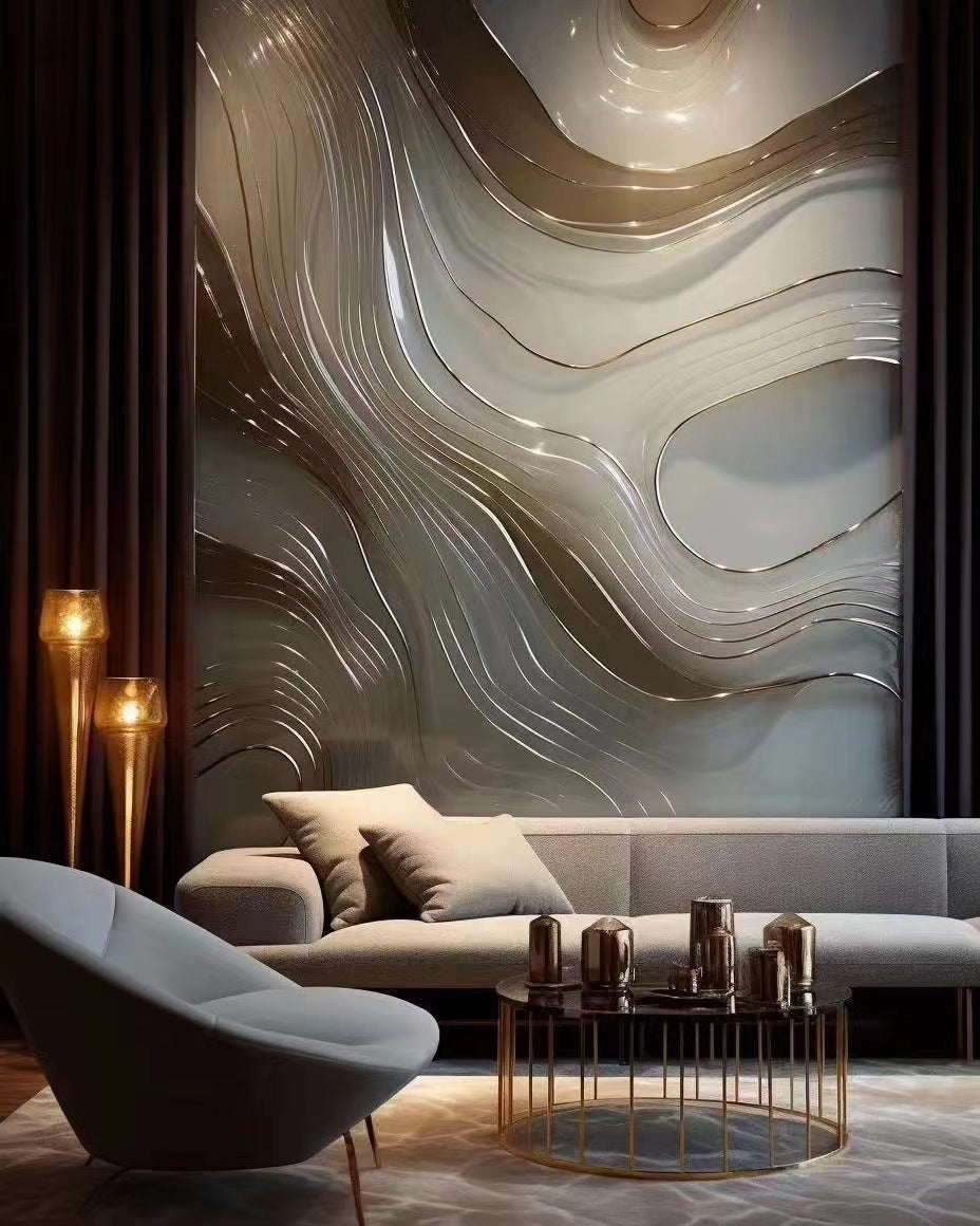 Wave resin wall (customization) – Future came Furniture
