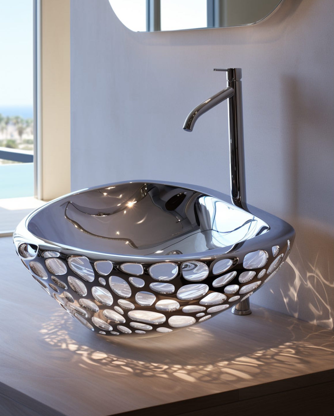 A Crystal wash basin
