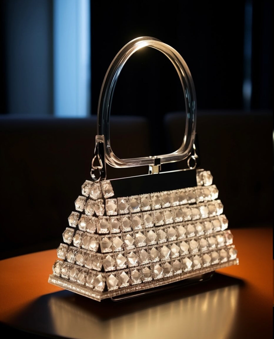Crystal handbag
