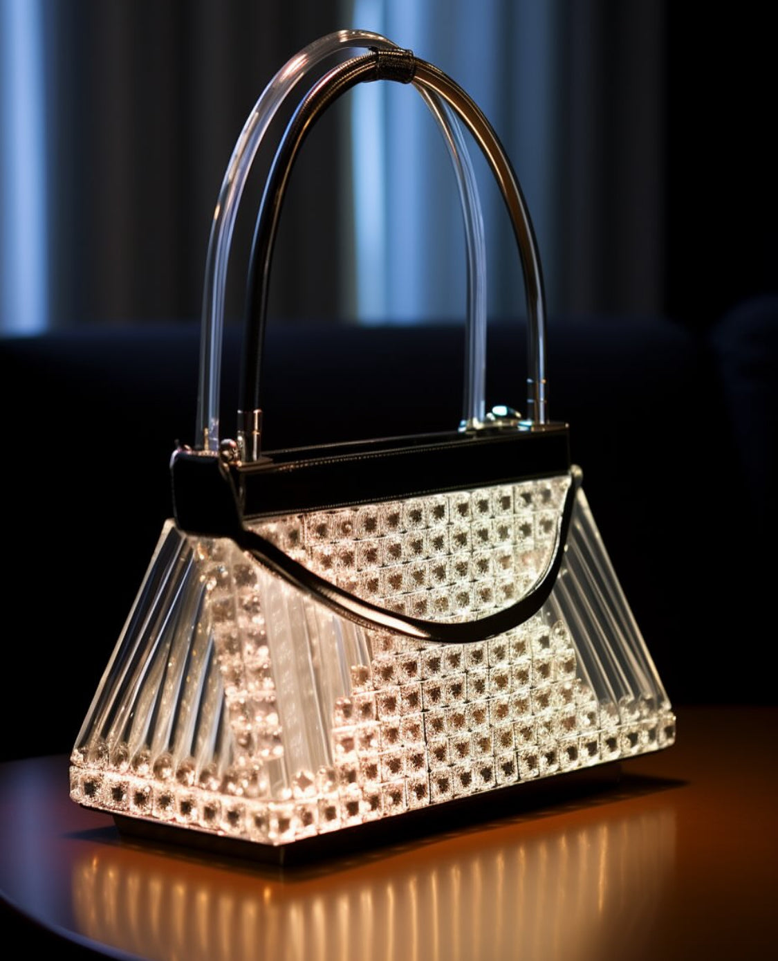 Crystal handbag