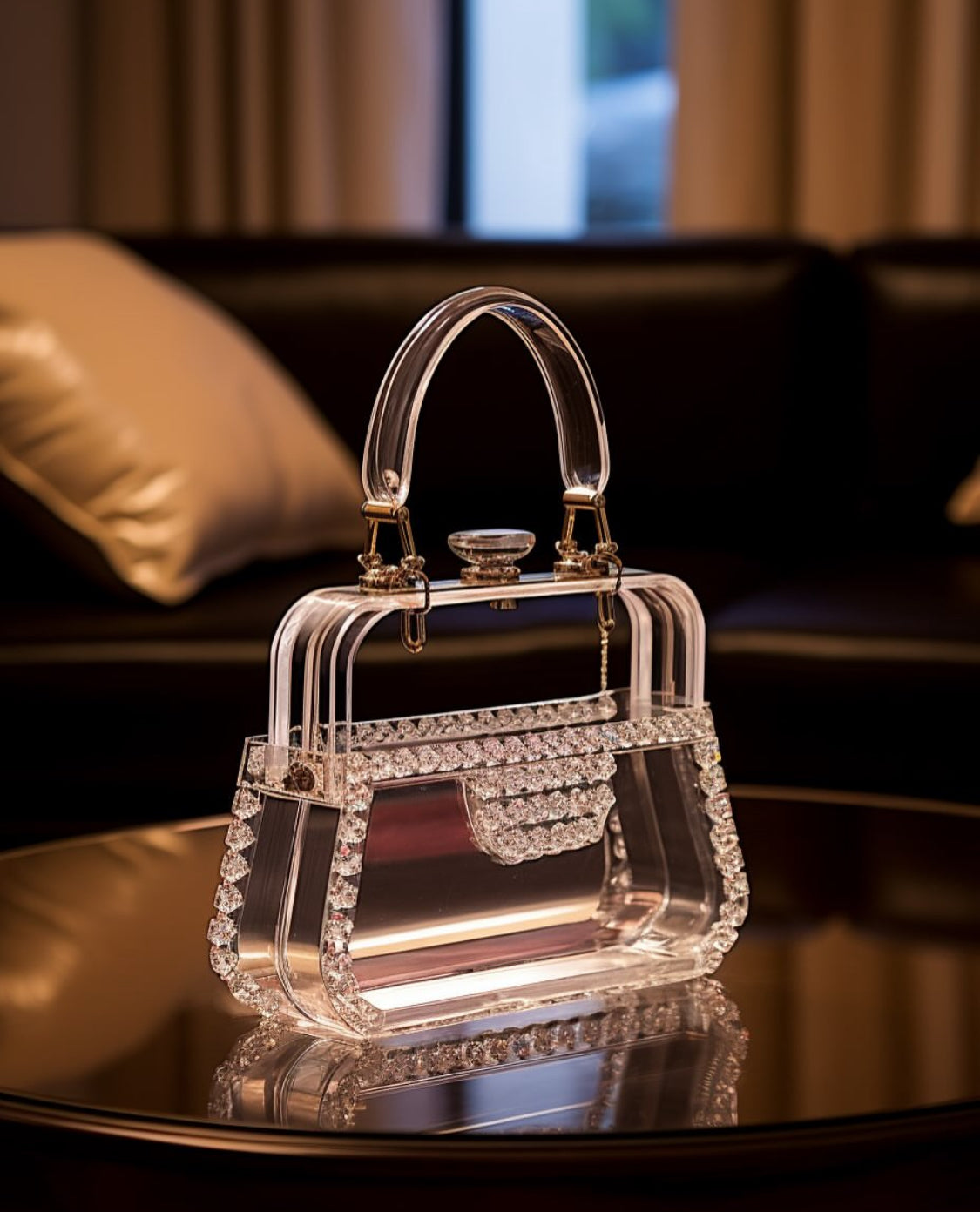 Crystal handbag