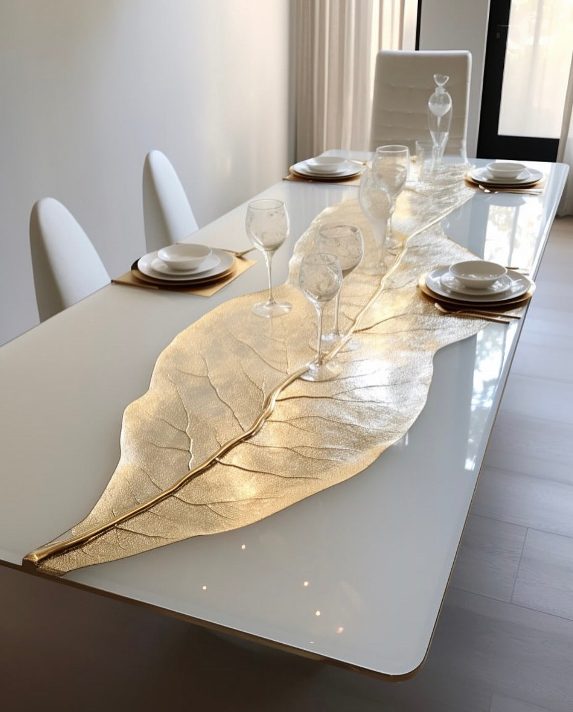 3D art crystal table