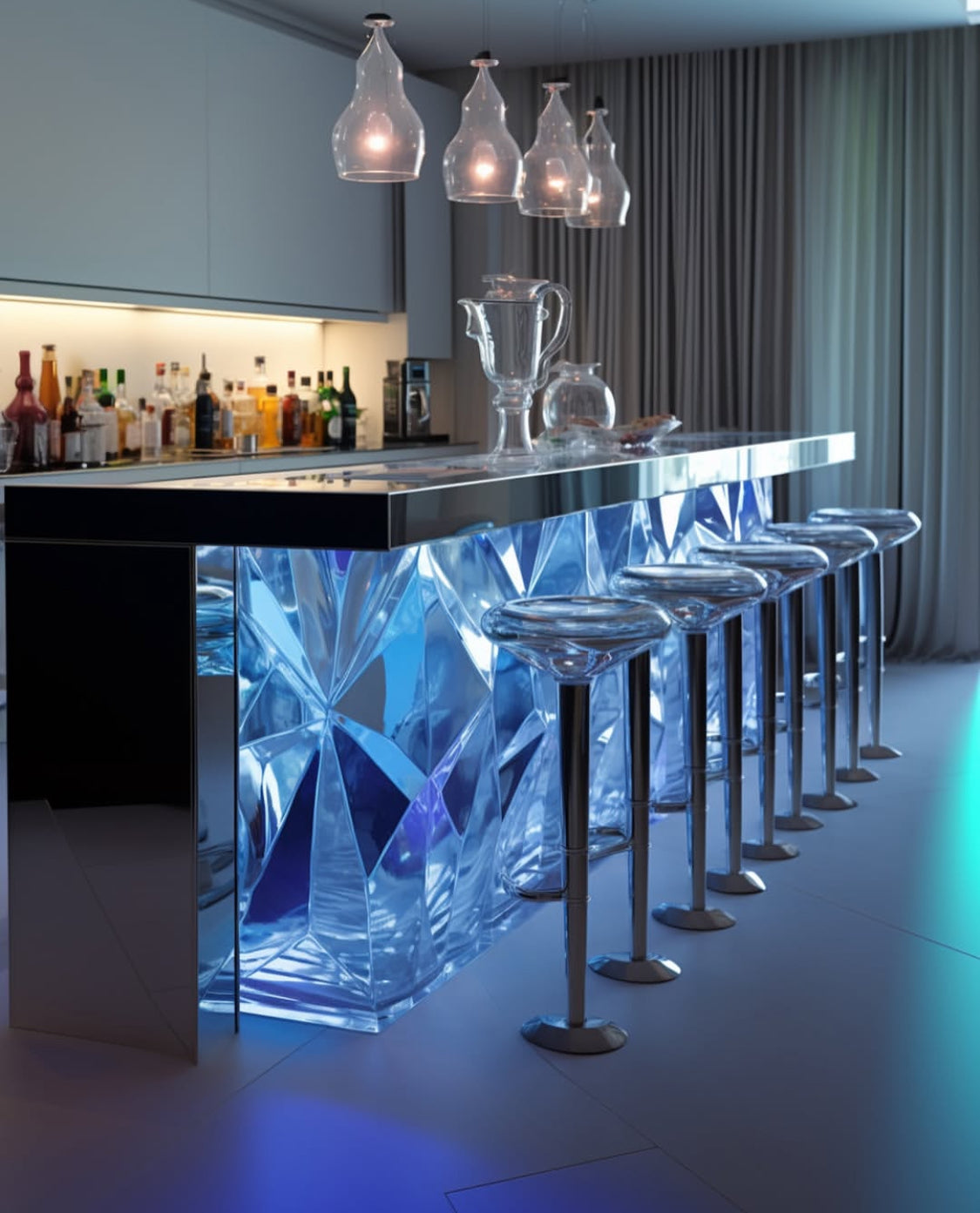 Crystal table