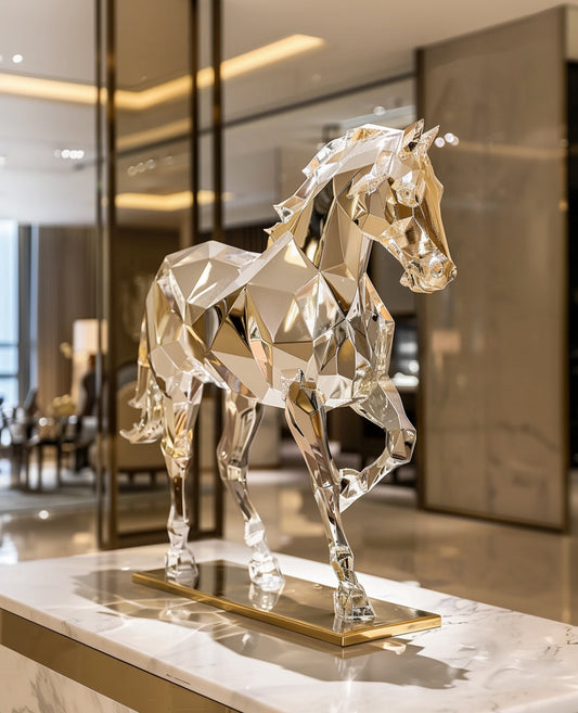 Crystal horse