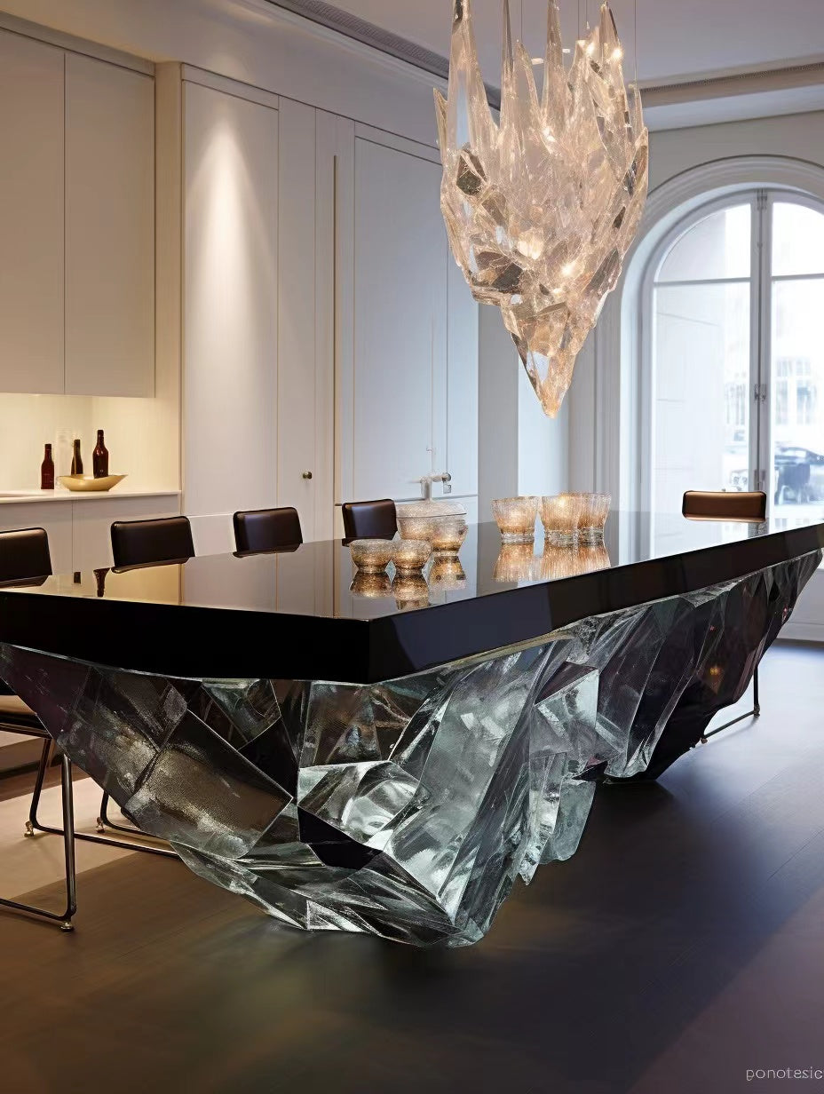 Black crystal table – Future came Furniture