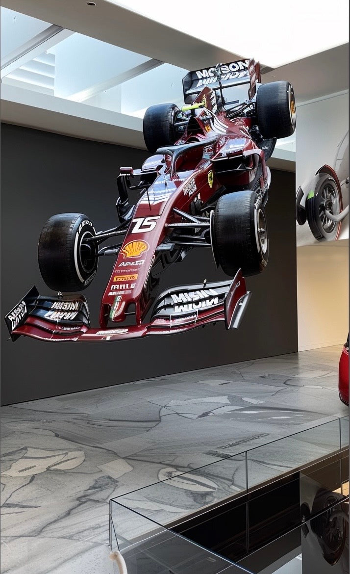 F1 Race Wall Decoration3