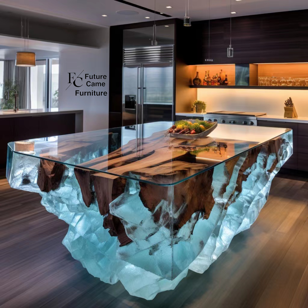 Glacier table