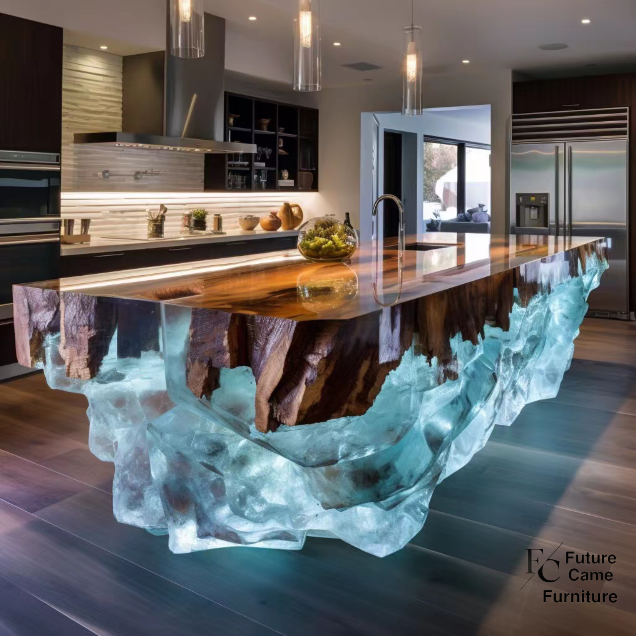 Glacier table