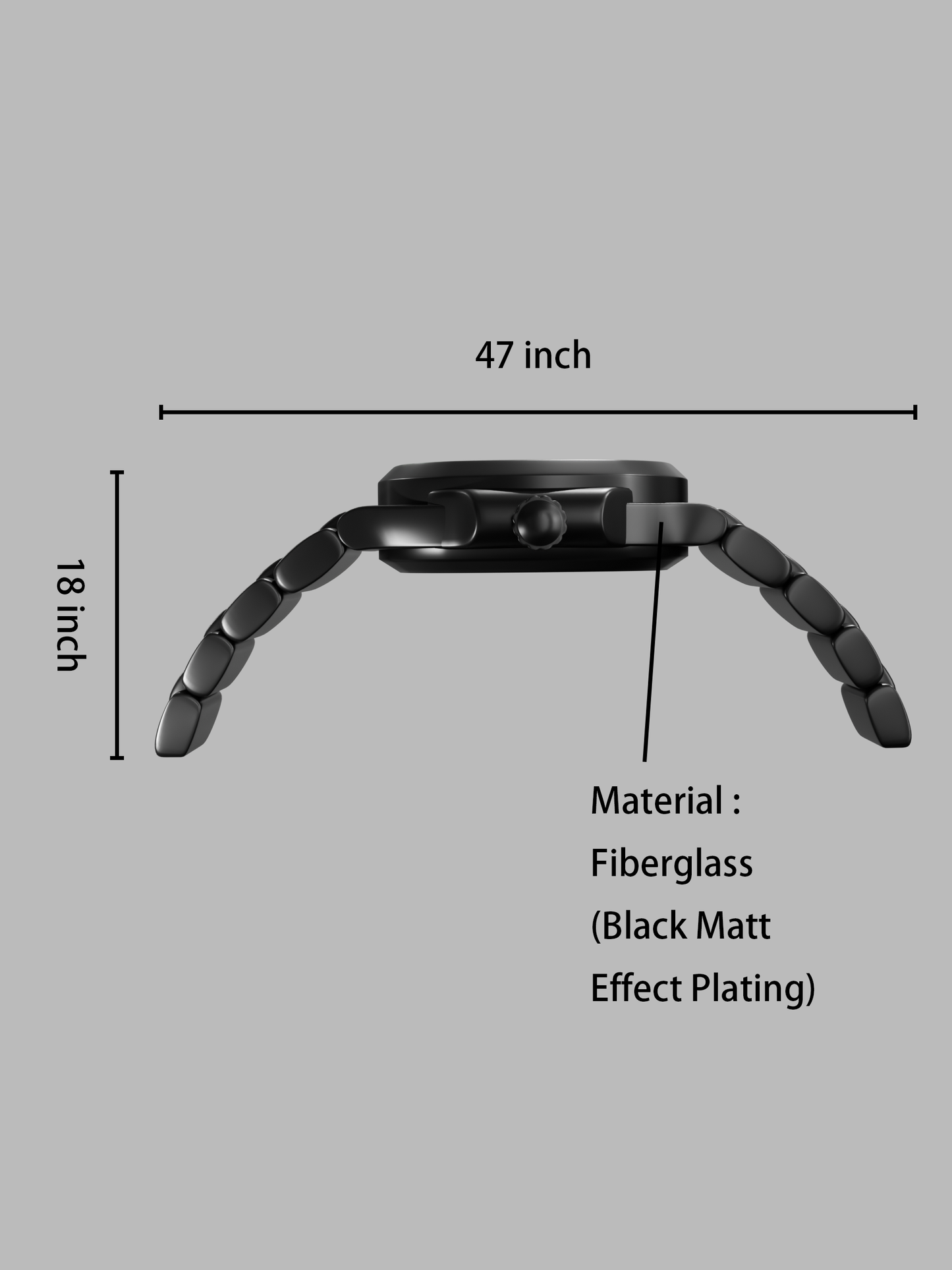 PP Black Coffee Table