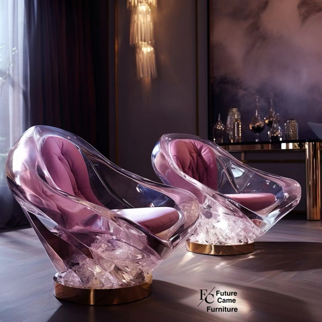 Crystal  chair (2pcs)