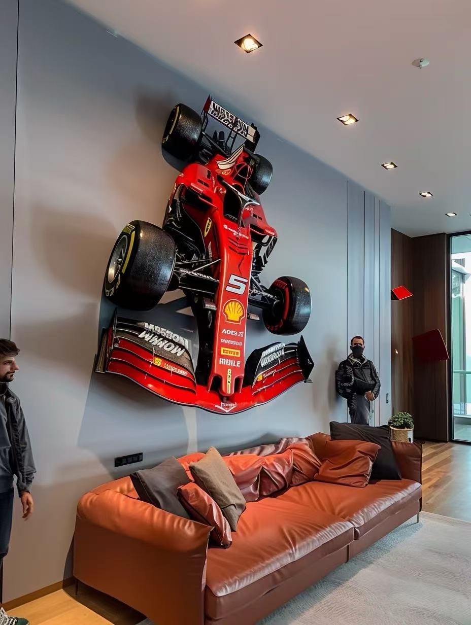 F1 Race Wall Decoration