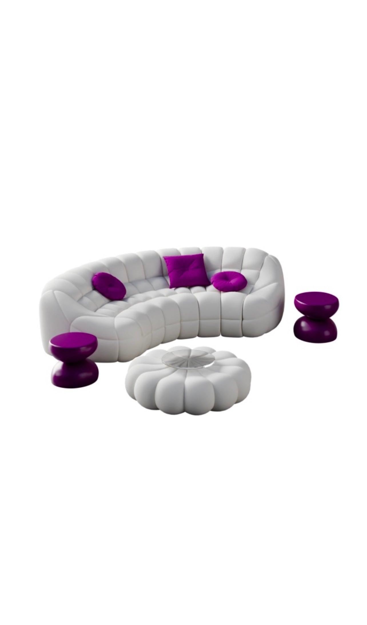 Purple sofa 2
