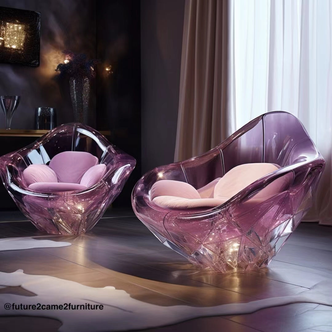 Crystal  chair (2pcs)