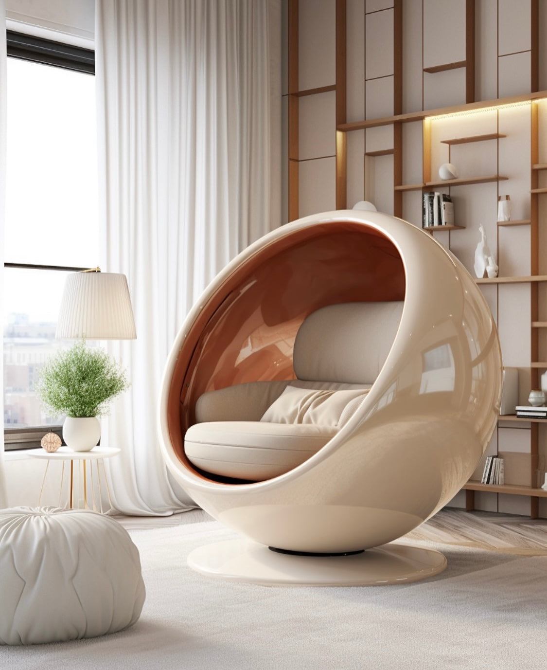 A egg sofa