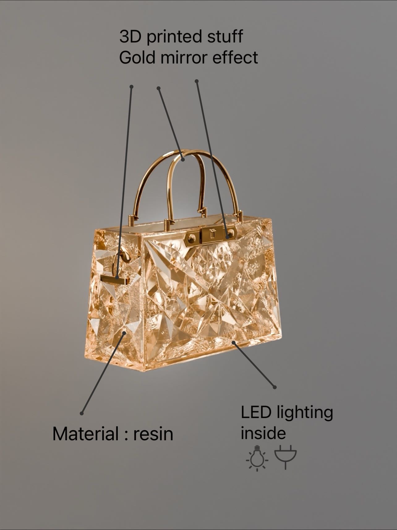 Handbag lamp A
