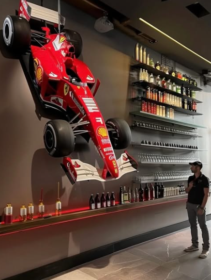 Ferrari F2007 F1 Wall Decor