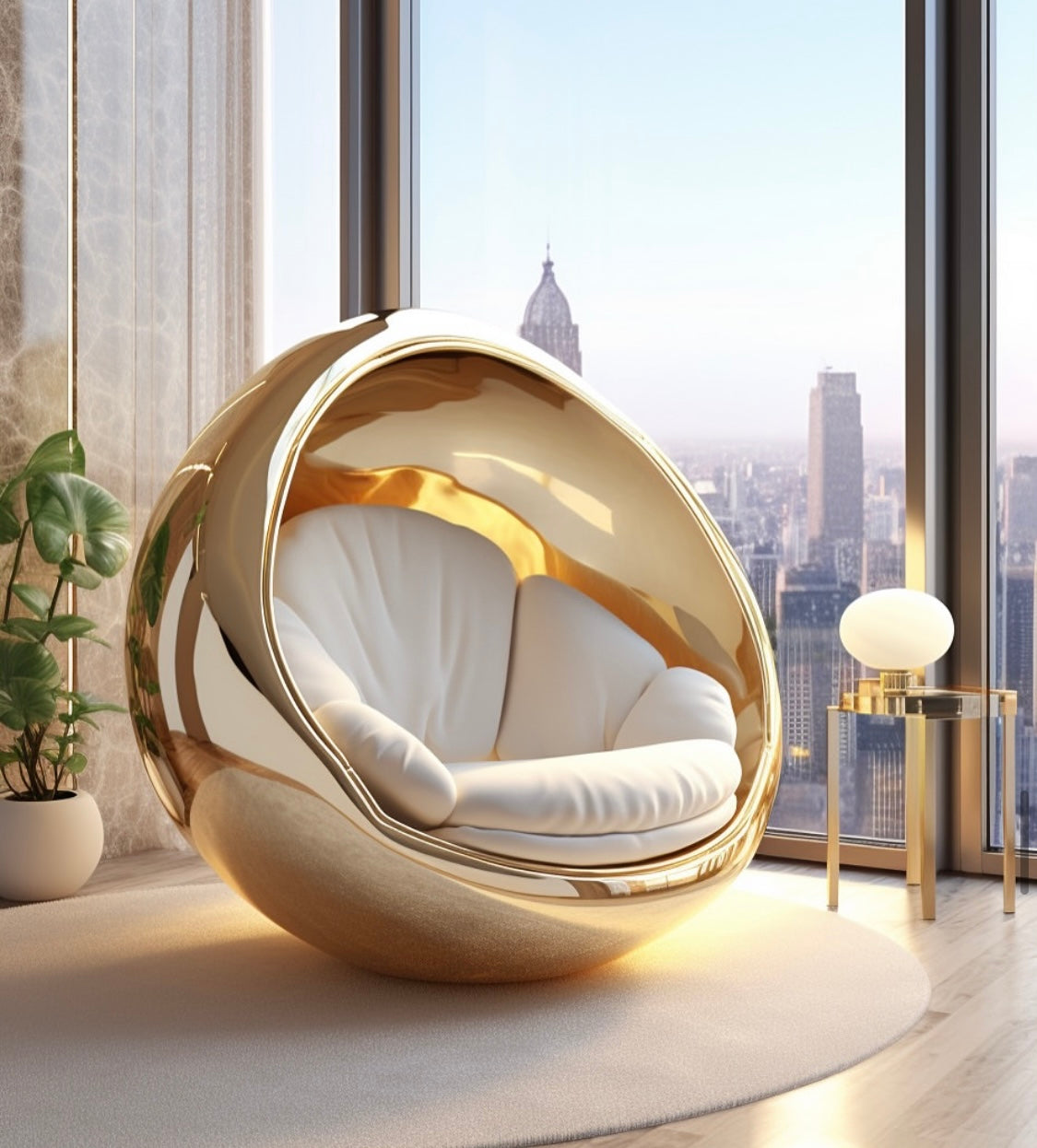 A egg sofa