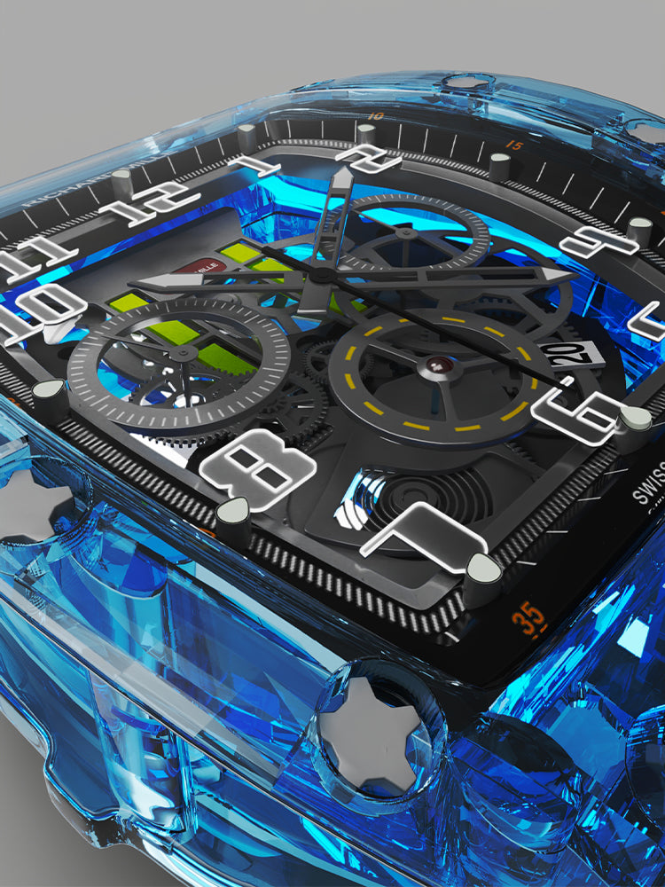 RM Ice Blue Watch Table