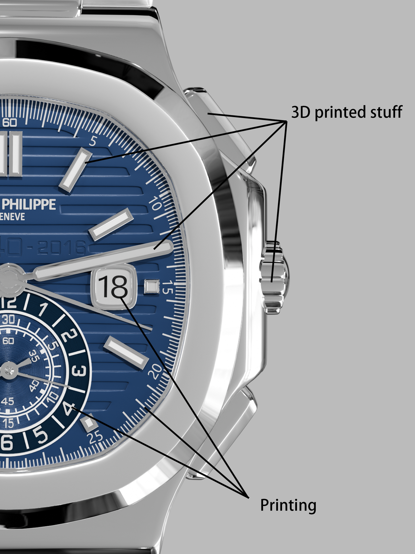 PP Silver Coffee Table