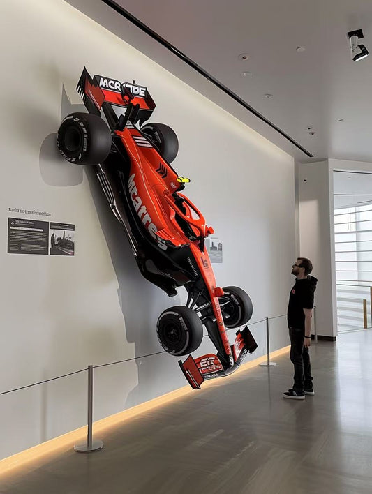 F1 Race Wall Decoration