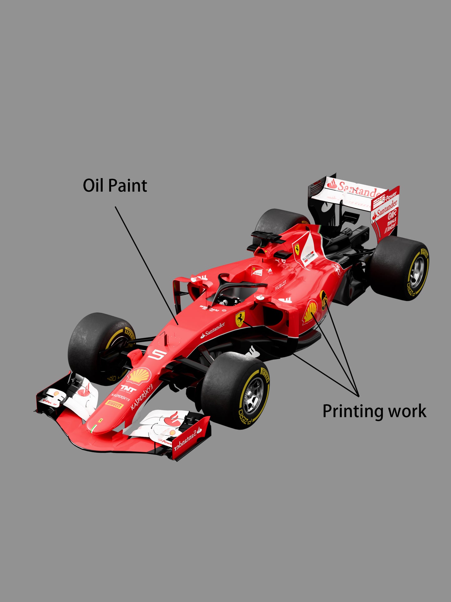 F1 Race Wall Decoration