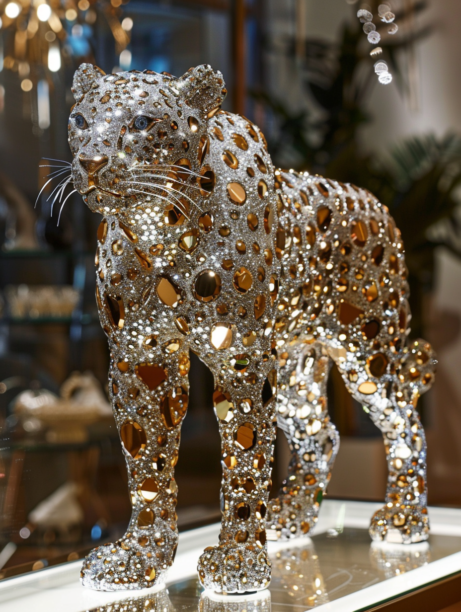 Rhinestone Panther