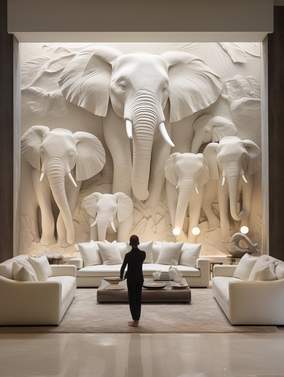 Elephant wall