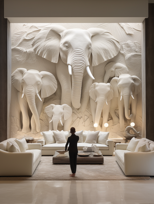 Elephant wall