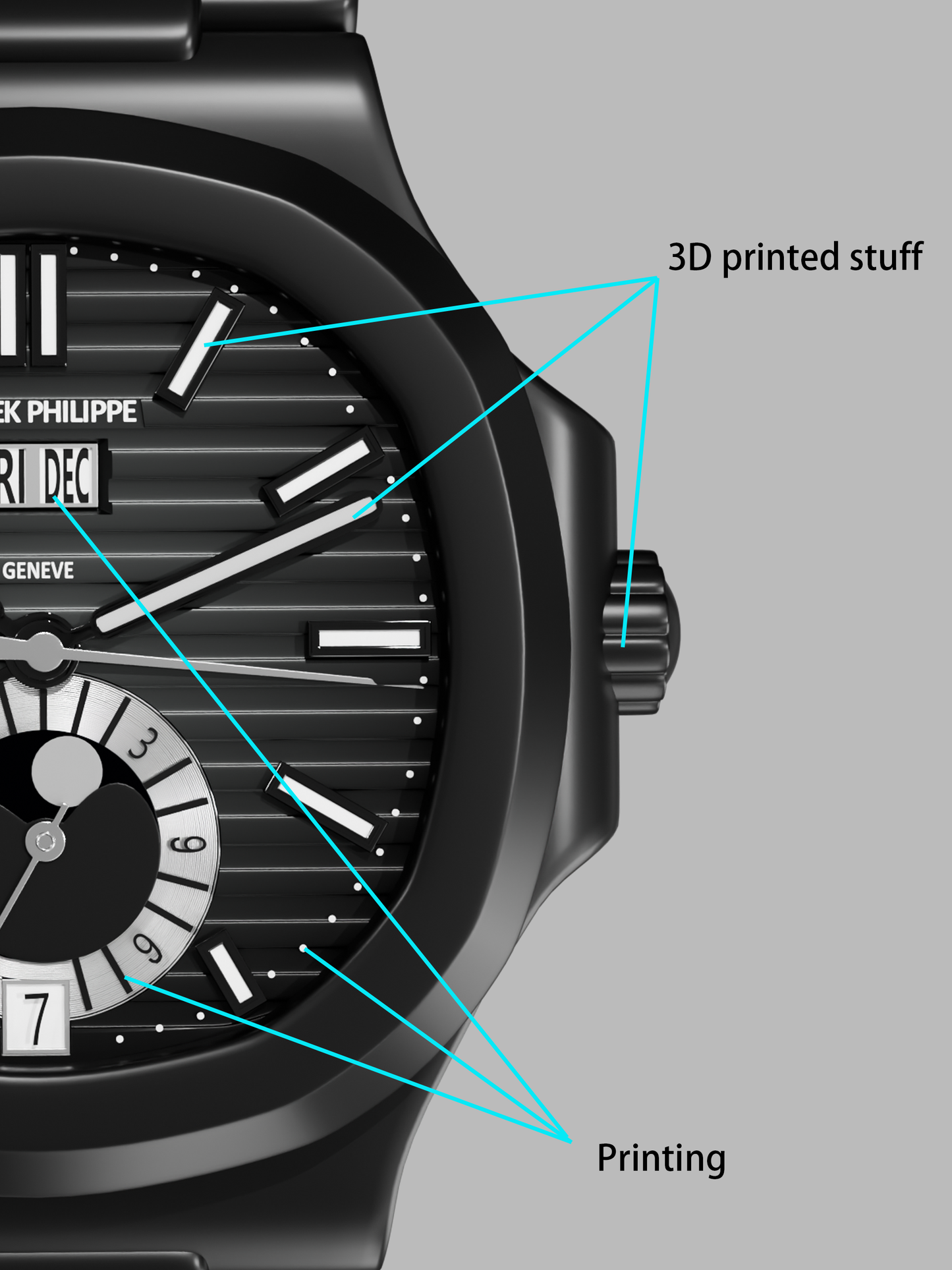 PP Black Coffee Table