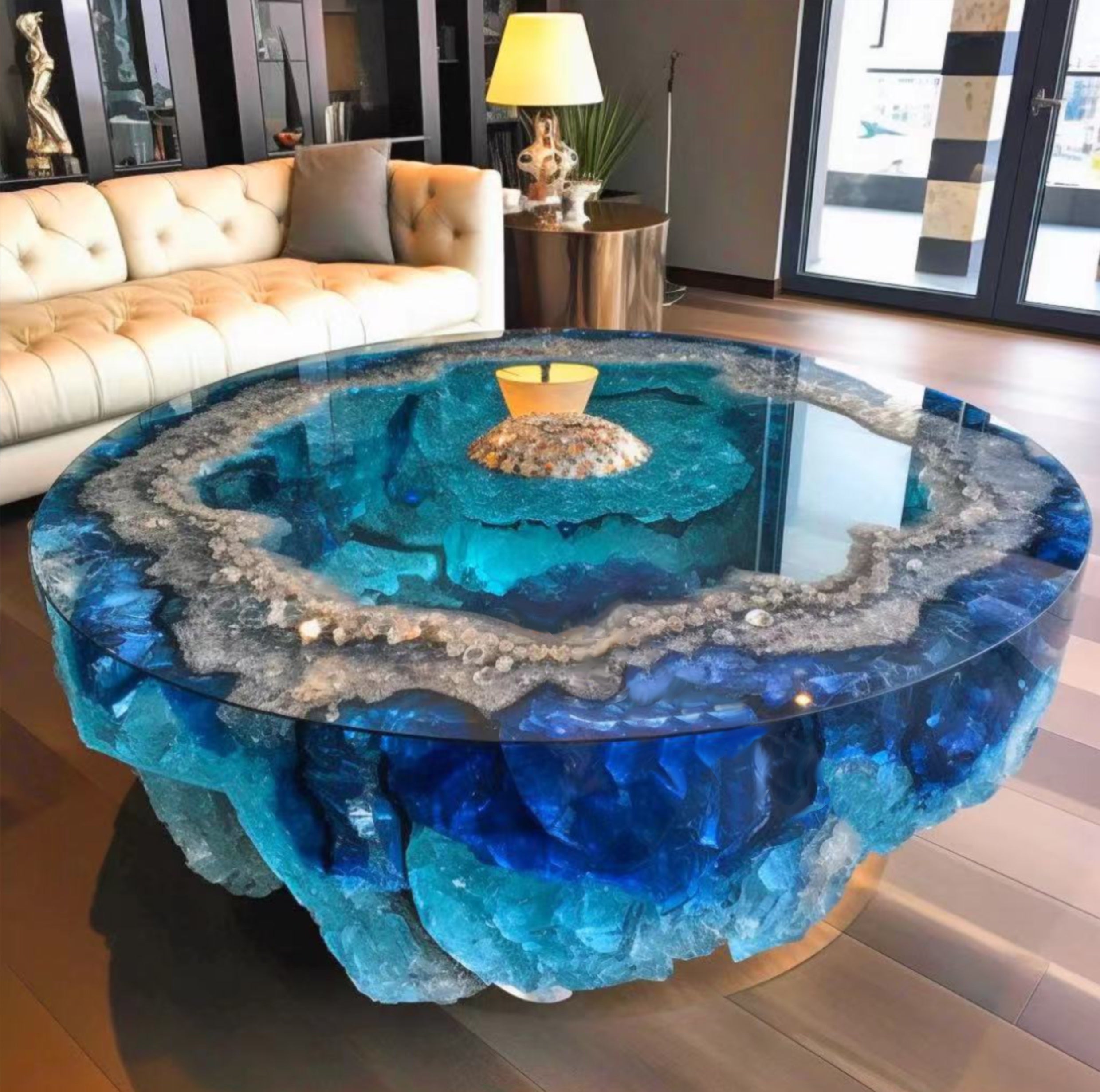 Crystal table – Future came (Guangzhou Yiduoduo garment Co.,Ltd)