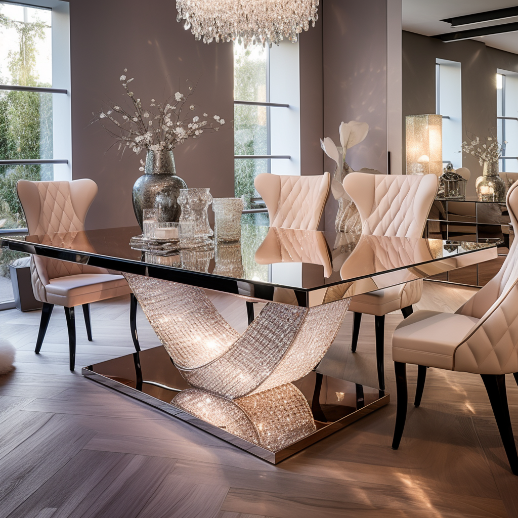 Diamond  dining table 3