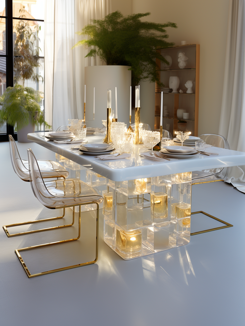Diamond  dining table