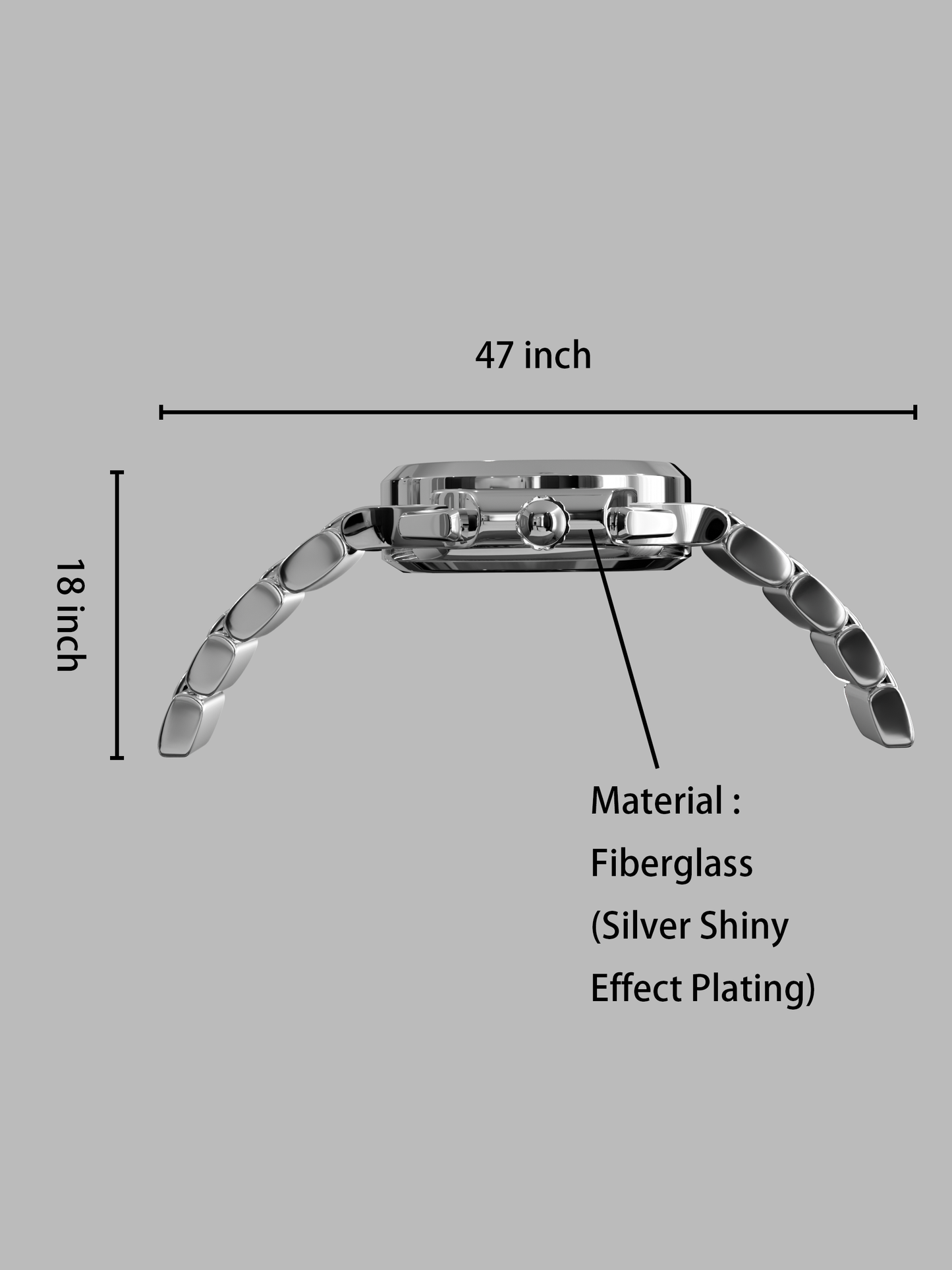 PP Silver Coffee Table