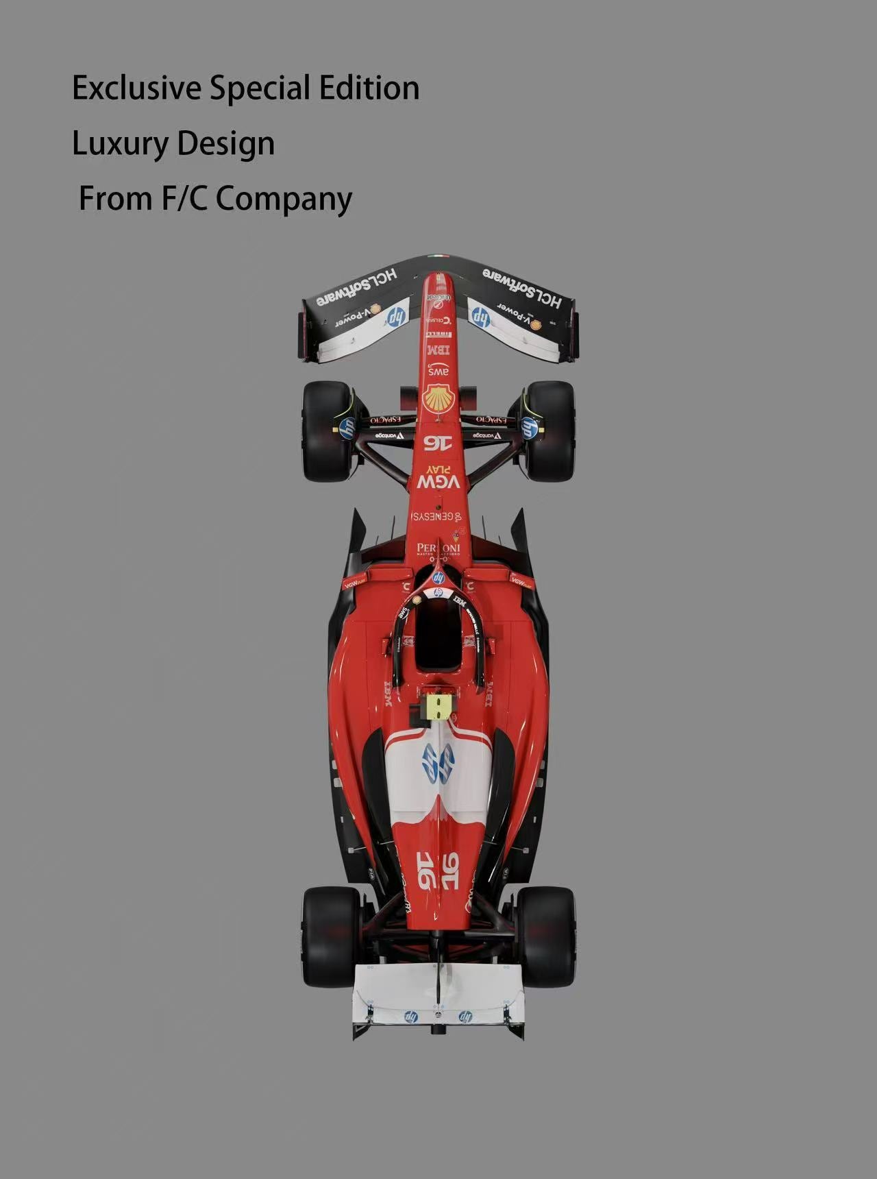 Ferrari SF25 F1 Wall Decor