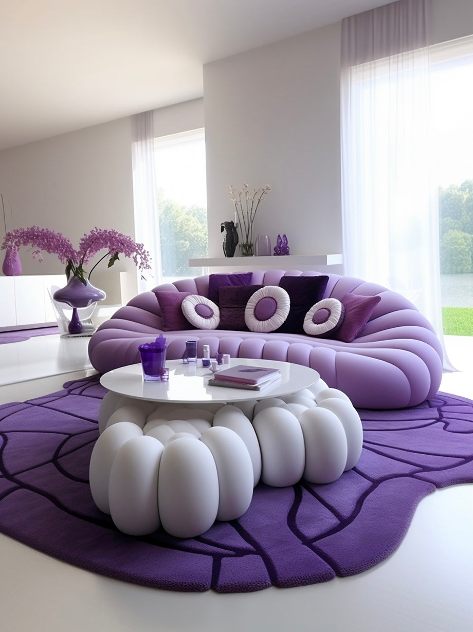 Purple sofa 5