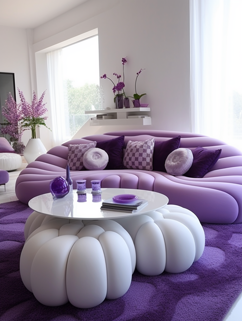 Purple sofa 5